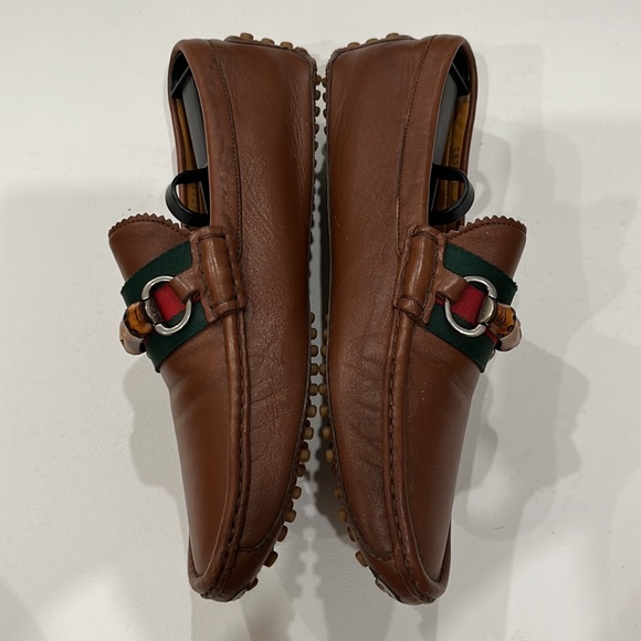 Incredible horse bit Bamboo Gucci loafers - Picture 2 of 7